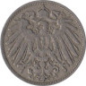  Германская империя. 10 пфеннигов 1906 год. (F) 