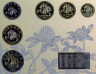  Литва. Набор разменных монет 2012 год. (6 штук и жетон в буклете) 