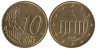  Германия. 10 евроцентов 2005 год. Бранденбургские ворота. (F) 