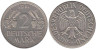  ФРГ. 2 марки 1951 год. (F) 