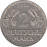  ФРГ. 2 марки 1951 год. (F) 