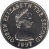  Джерси. 5 пенсов 1997 год. Башня Сеймур. 