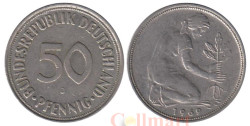 ФРГ. 50 пфеннигов 1969 год. (J)