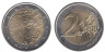 Финляндия. 2 евро 2015 год. 150 лет со дня рождения Яна Сибелиуса. 
