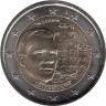  Люксембург. 2 евро 2008 год. Замок Берг. 