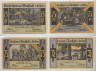  Набор банкнот. Германия. Нойштадт-ин-Хольштайн 75 пфеннигов 1921 год. Нотгельды, 4 штуки. (XF) 