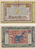  Бона. Германия (Польша). Нёренберг (Иньско) 25 пфеннигов 1922 год. Нотгельд. (VF) 