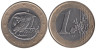  Греция. 1 евро 2002 год. Сова. 