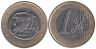  Греция. 1 евро 2002 год. Сова. 