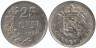  Люксембург. 25 сантимов 1938 год. 