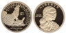  США. 1 доллар Сакагавея 2013 год. Договор с Делаварами 1778 года. (S) 