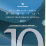  Литва. Набор разменных монет 2014 год. (6 штук и жетон в буклете) 