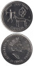  Канада. 25 центов 1999 год. Миллениум (месяцы). (набор монет 12 штук) 