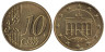  Германия. 10 евроцентов 2009 год. Бранденбургские ворота. (F) 