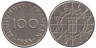  Саар. 100 франков 1955 год. Герб. 