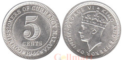 Малайя. 5 центов 1943 год.