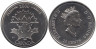  Канада. 25 центов 2000 год. Миллениум - Свобода. 