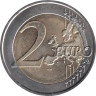 Франция. 2 евро 2012 год. 100 лет со дня рождения аббата Пьера. 