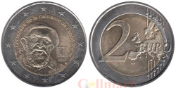 Франция. 2 евро 2012 год. 100 лет со дня рождения аббата Пьера.