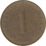  Австрия. 1 шиллинг 1989 год. 
