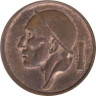  Бельгия. 20 сантимов 1953 год. BELGIQUE 