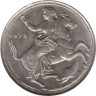  Греция. 20 драхм 1973 год. Богиня Селена. 