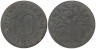  Германия. Оффенбах. 10 пфенниг 1917 год. Дуб. Нотгельд. 