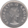  ЮАР. 3 пенса 1956 год. 