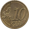  Германия. 10 евроцентов 2009 год. Бранденбургские ворота. (D) 