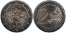  Литва. 2 евро 2020 год. Аукштайтия. (Литовские этнографические регионы) 