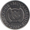  Мозамбик. 5 метикалов 2006 год. Барабан. 