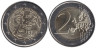  Франция. 2 евро 2021 год. 75 лет ЮНИСЕФ. 