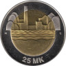  Финляндия. 25 марок 1997 год. 80 лет Независимости. 