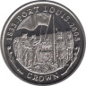  Фолклендские острова. 1 крона 2008 год. 175 лет Порт-Луи. 