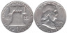  США. 1/2 доллара 1954 год. Бенджамин Франклин. 