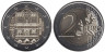  Франция. 2 евро 2025 год. Собор Парижской Богоматери. 