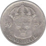  Швеция. 50 эре 1929 год. Король Густав V. 