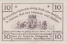  Бона. Германия. Массов 10 пфеннигов 1920 год. Нотгельд. (XF) 