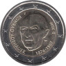  Германия. 2 евро 2026 год. Конрад Аденауэр. (J) 