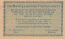  Бона. Австрия. Франкенмаркт 10 геллеров 1920 год. Нотгельд. (XF) 