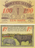  Бона. Германия. Зет 1 марка 1921 год. Нотгельд. (XF) 