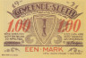  Бона. Германия. Зет 1 марка 1921 год. Нотгельд. (XF) 