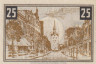  Бона. Германия. Вунсторф 25 пфеннигов 1922 год. Нотгельд. (XF) 