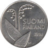  Финляндия. 10 пенни 1991 год. Ландыш. 