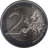  Латвия. 2 евро 2015 год. 30 лет флагу Европейского союза. 