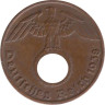  Германия - Третий рейх. 1 рейхспфенниг 1938 год. (J) 