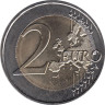  Франция. 2 евро 2015 год. 30 лет флагу Европейского союза. 