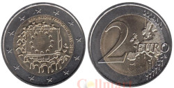 Франция. 2 евро 2015 год. 30 лет флагу Европейского союза.