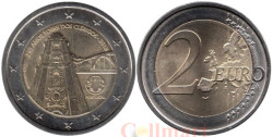 Португалия. 2 евро 2013 год. 250 лет башне Клеригуш.