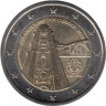  Португалия. 2 евро 2013 год. 250 лет башне Клеригуш. 